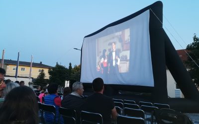 Theaterverein Münzbach beim Treffpunkt Gastgarten